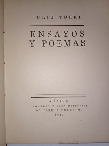 Obras breves de Torri