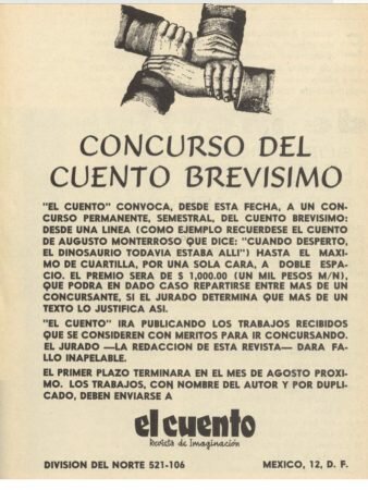 La minificción y el "Concurso de Cuento Brevísimo"