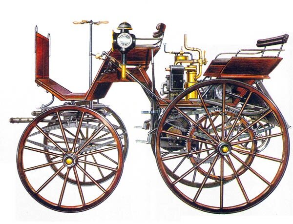 первый автомобиль