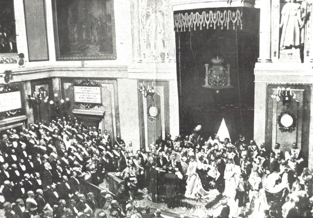 coronación Alfonso XIII rey de España