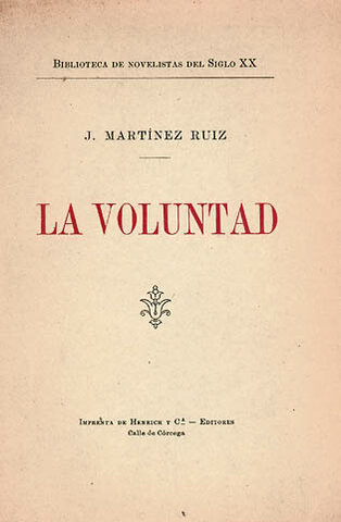 Publicación de La voluntad