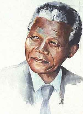 Nelson Mandela was born