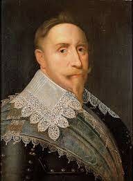 La batalla de Lützen, muerte del rey de Suecia Gustavo II Adolfo.