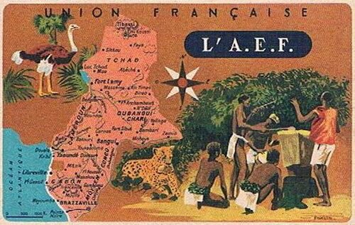 CRÉATION DE L'AFRIQUE-ÉQUATORIALE FRANÇAISE