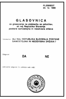 Plebiscit o samostojitvi