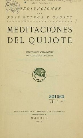 Meditaciones del Quijote