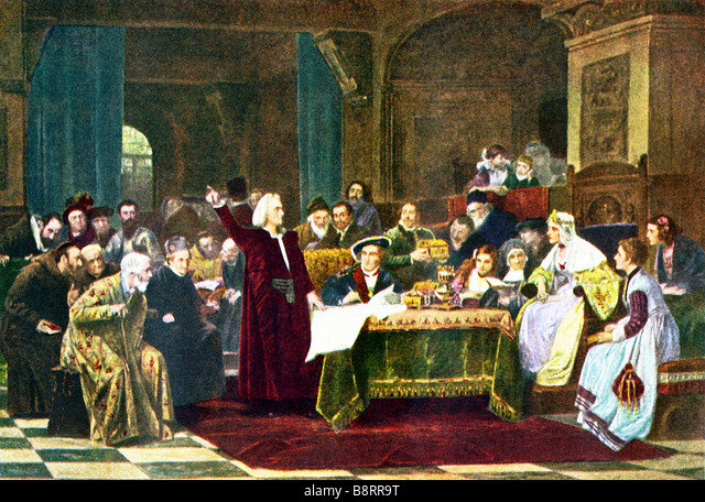 Su propuesta con los Reyes Catolicos