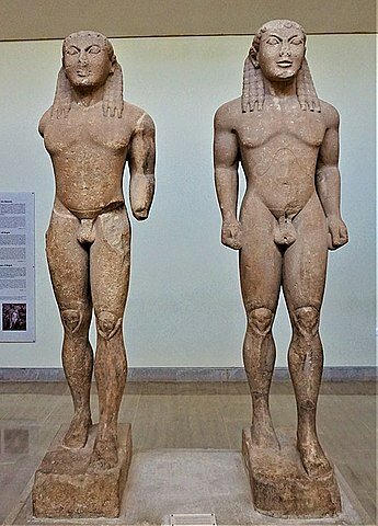 590 BCE GRECIA. Cléobis y Bitón