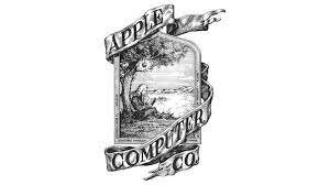 primer logo de Apple