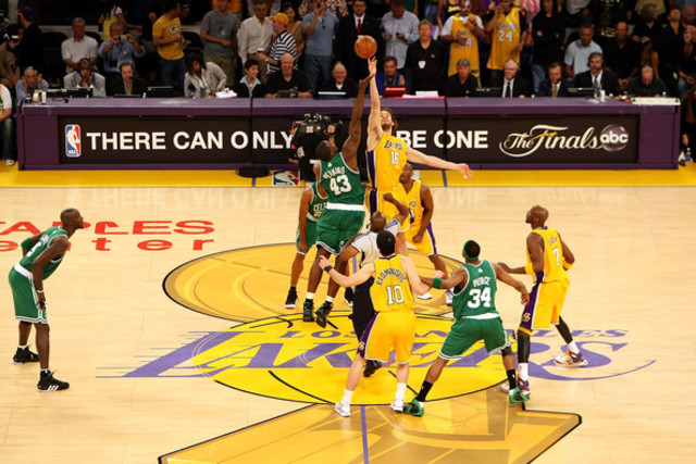 The first official game of basketball