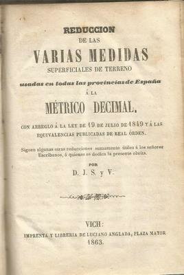 Ley de pesas y medidas