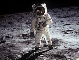 First man on the moon