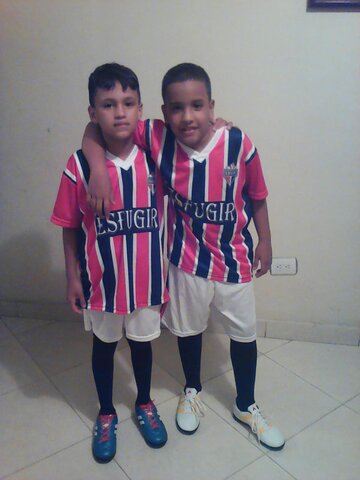 I used to play soccer with my cousin