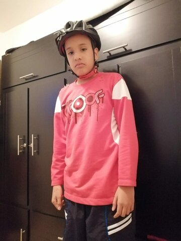 I used to train mountain biking