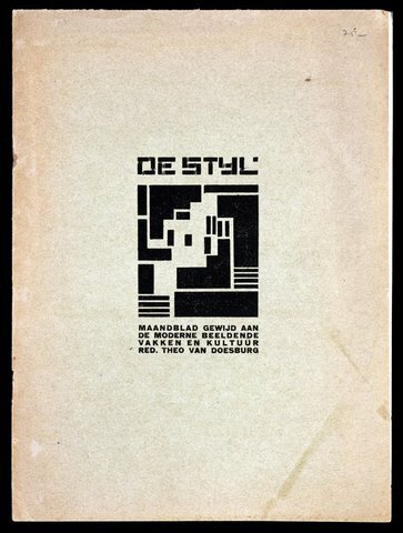 Se publica el primer número de la revista De Stijl