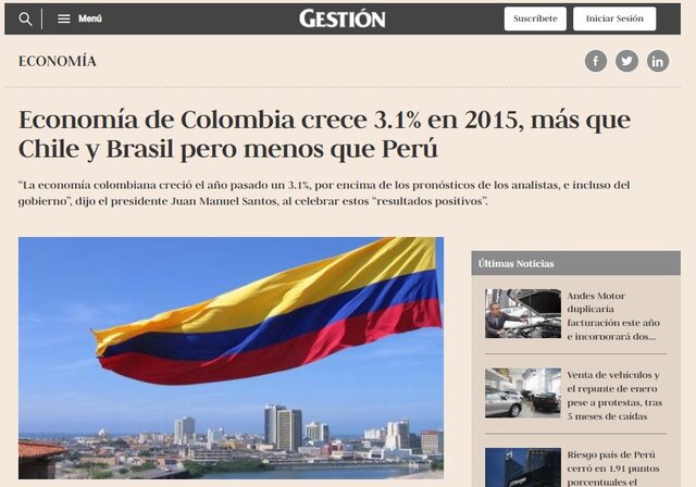 Crecimiento de la economía en un 3%