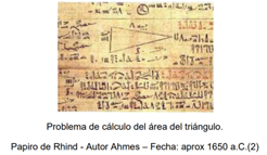 Egipto. Papiro de Rhind 1650 a.C. (2)