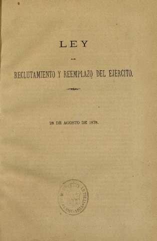 Ley de reclutamiento