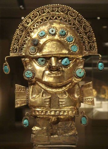 Lambayeque o Sicán  Entre 700 y 1,400 d.C.