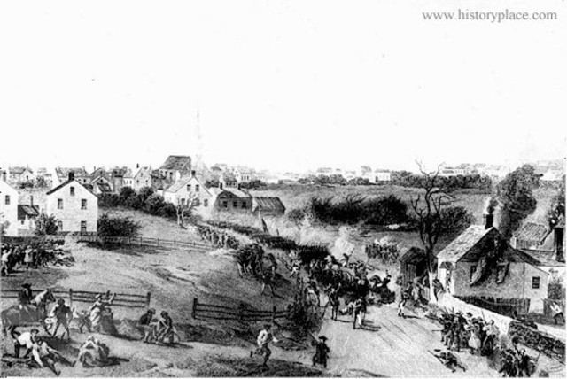 The British Retreat From Boston