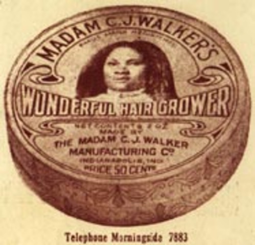 Madame C.J. Walker Dies