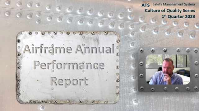 1Q2023 Culture of Quality - Airframe Annual Performance