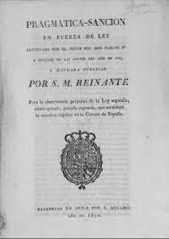 Pragmática Sanción