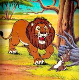 Story of the lion and hare