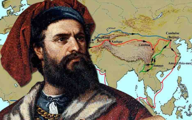 Les voyages de Marco Polo en Asie