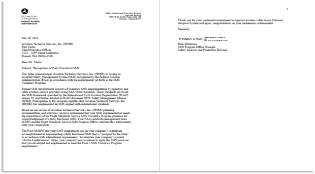 PAE SMS Accreditation