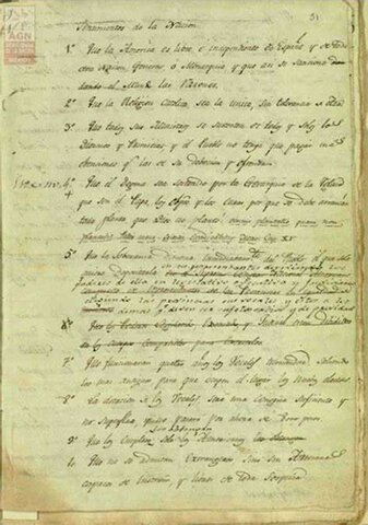 Exposición de "Los sentimientos de la nación"