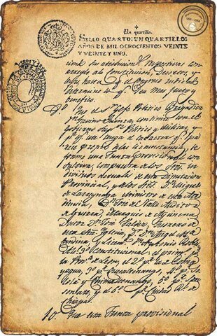 Lectura del Acta de Independencia