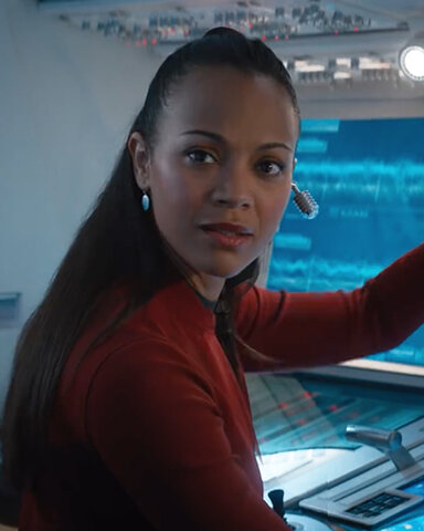 She played Nyota Uhura in Star Trek