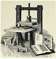 Invention de l'imprimerie par Gutenberg