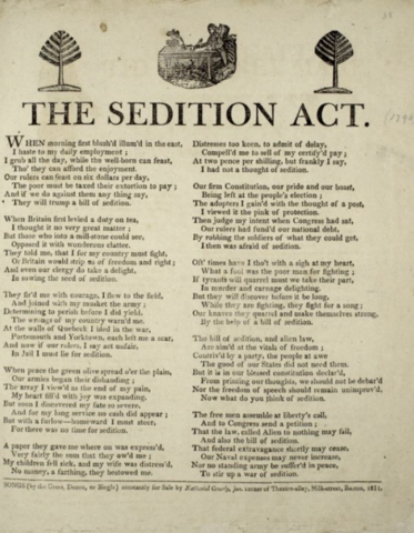 Alien & Sedition Acts