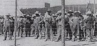 First Internment Camp for “Enemy Aliens”