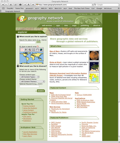The Geography Network