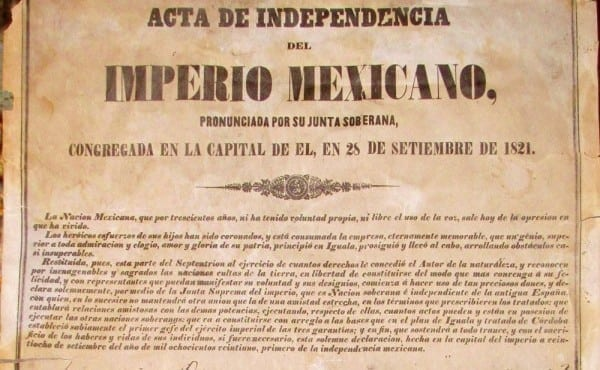 ACTA DE INDEPENDENCIA
