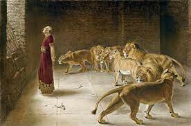 Daniel and the Lions Den