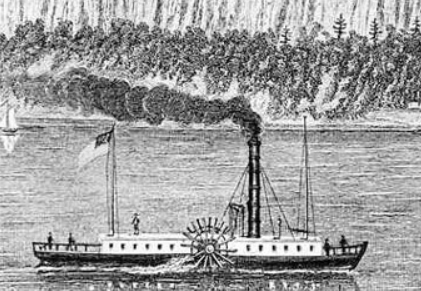 Les débuts du bateau à vapeur