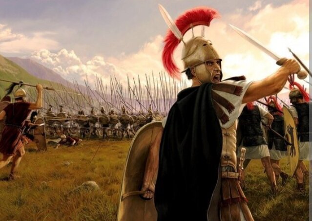 Los romanos conquistan a grecia