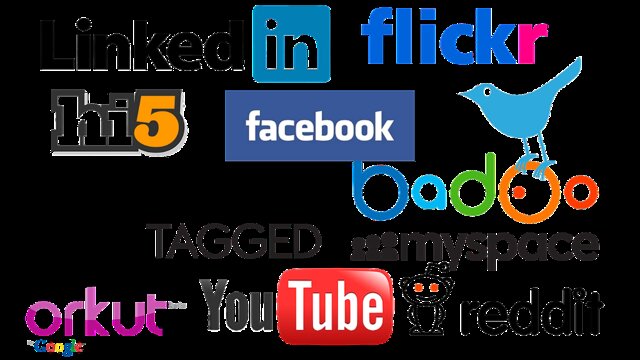 Aparición de redes sociales