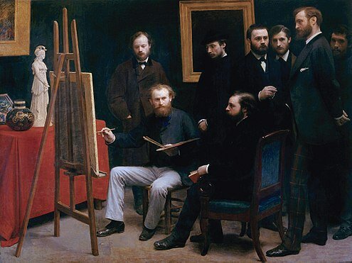 Formazione del Gruppo di Batignolles "Società Anonima Cooperativa di pittori, scultori, incisori e litografi"