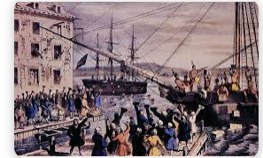 The Boston tea party