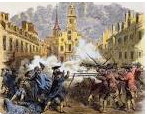 The Boston massacre