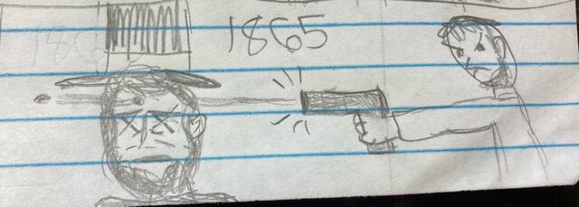 Lincoln assassinated