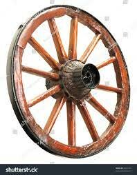 Wheel with Iron Rims