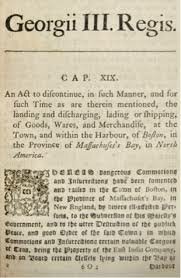 The Boston Port Act