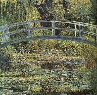 Lo stagno delle ninfee Monet