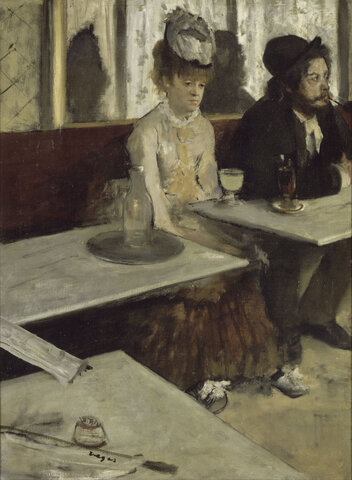 L’assenzio di Edgar Degas